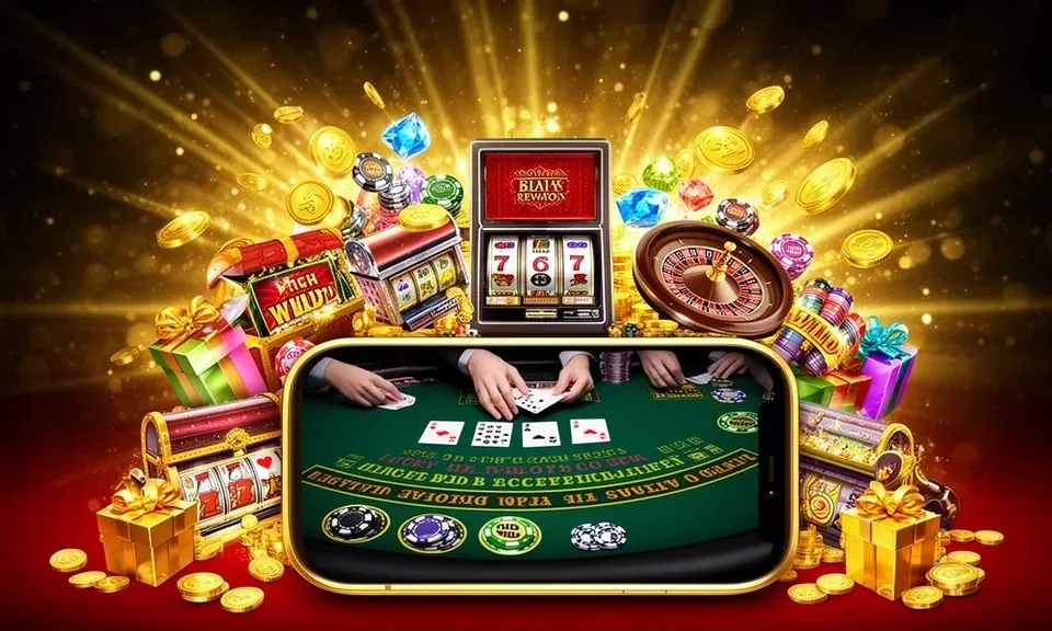 Mobile casino lobby